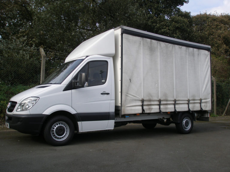 3.5T Curtain side van hire Birmingham Elmport Van Rentals